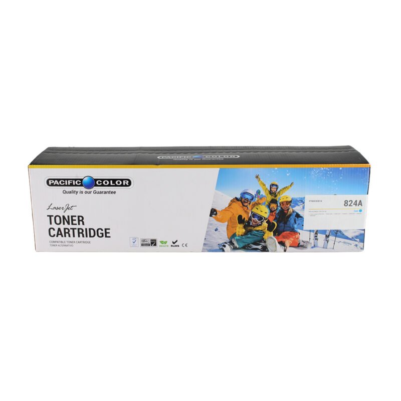 toner pacific color comp. hp color laserjet cp6015n / cp6015dn / cp6015xh / cm6030 /cm6030f / cm6040/ cm6040f cyan