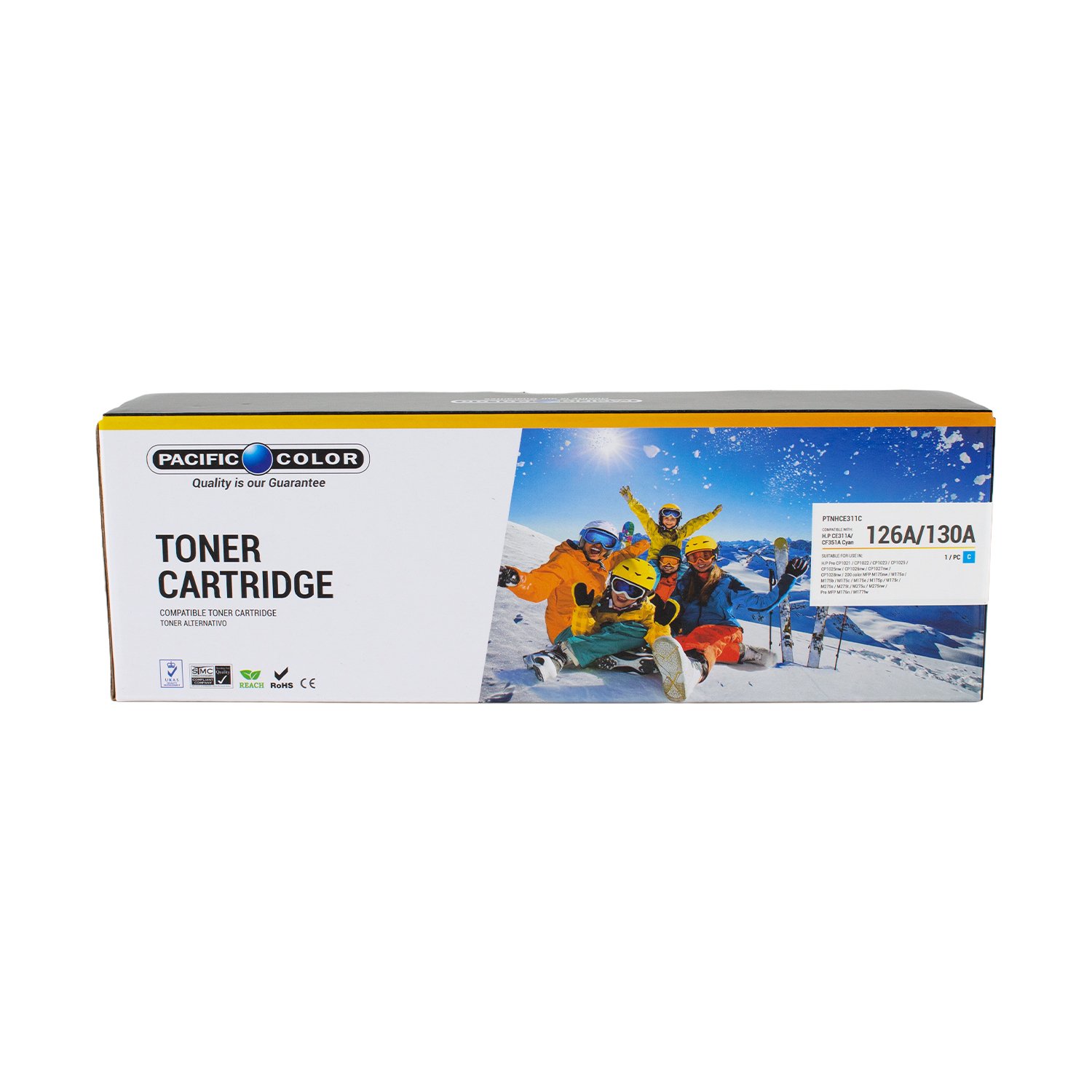 toner pacific color comp. hp ce311 cyan new (cp1025nw) comp. cf351 toner pacific color comp. hp ce311 cyan new (cp1025nw) comp. cf351