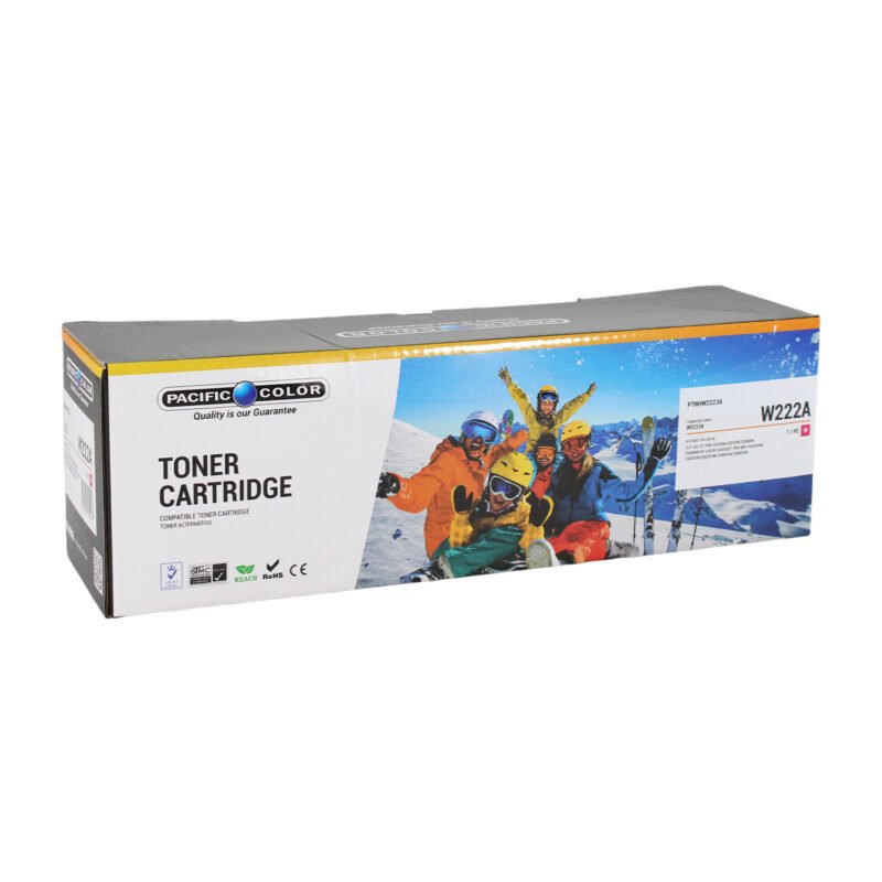 toner pacific color compatible con hp w2223a magenta — vista 2