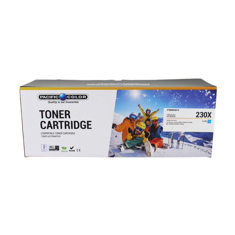 toner pacific color comp. hpw2301x / 230x cyan