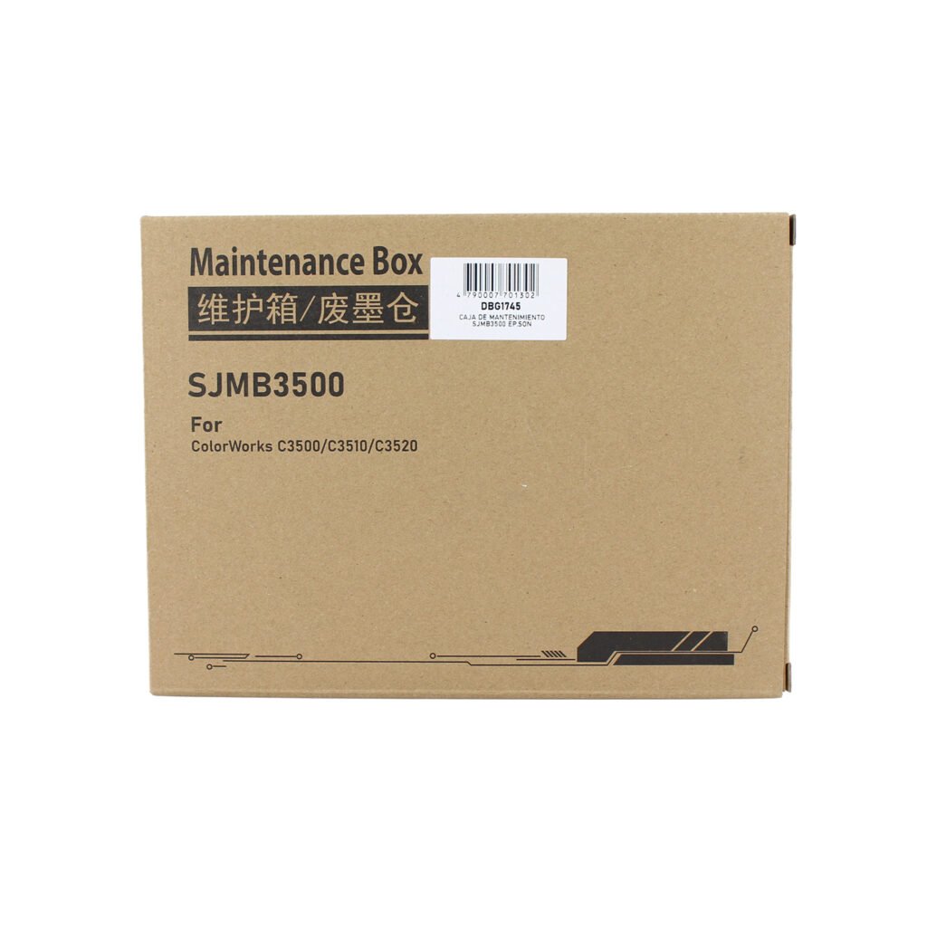 caja de mantenimiento sjmb3500 compatible epson