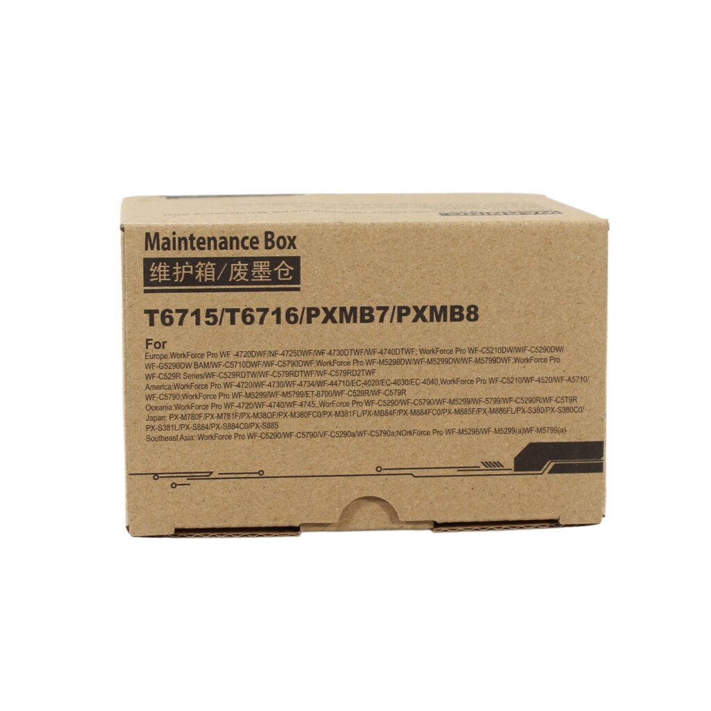 caja de mantenimiento t6715/pxmb7 compatible epson