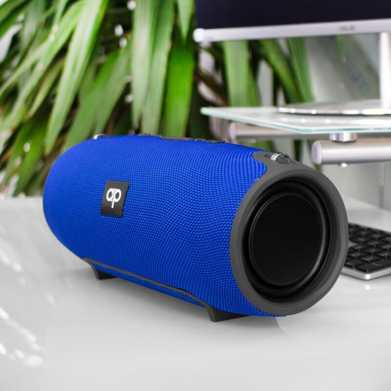 parlante audiopro portatil bt con entrada sd/usb/ radio fm. blue — vista 5