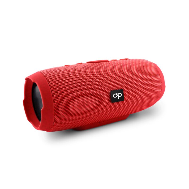 parlante audiopro portatil bt con entrada sd/usb/fm/aux. red