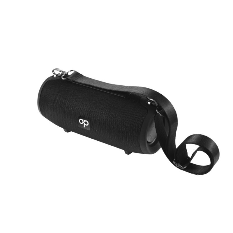 parlante portatil bt con entrada sd/usb/fm/aux. black