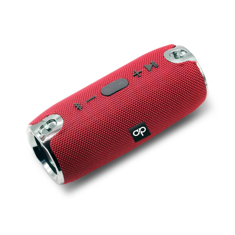 parlante audiopro portatil bt con entrada sd/usb/fm/aux. red