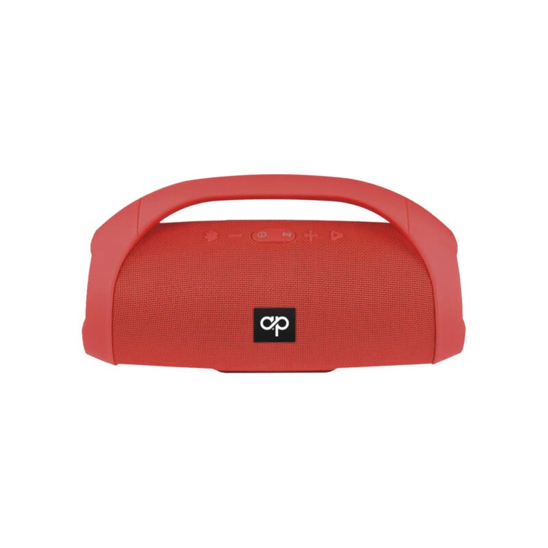 parlante portatil bt con entrada sd/usb/fm/aux. red