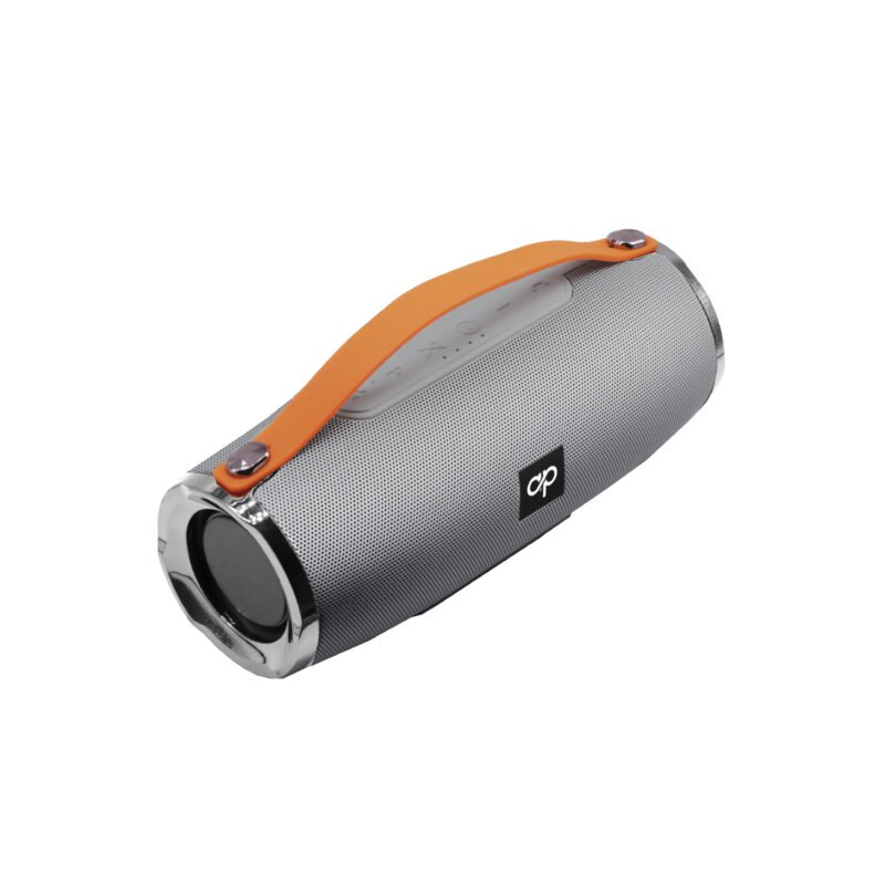 parlante portatil bt con entrada sd/usb/fm/aux. silver