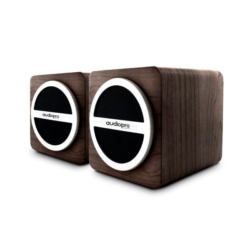 parlante audiopro par de portatil bt con entrada sd/usb/ radio fm. black — vista 2