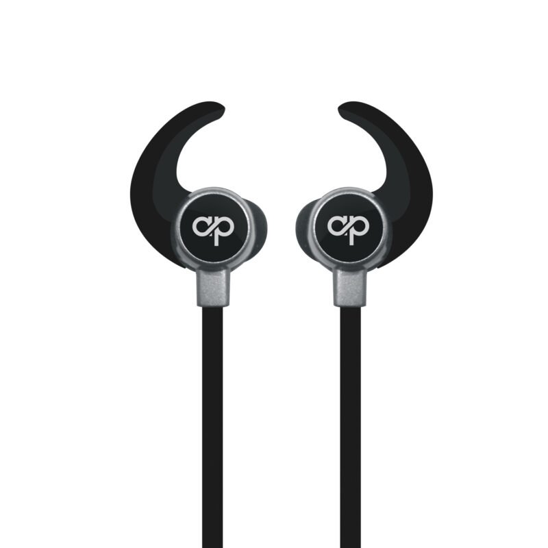 audifono audiopro in ear bt v4.2 deportivos, control de llamada y volumen. silver — vista 7