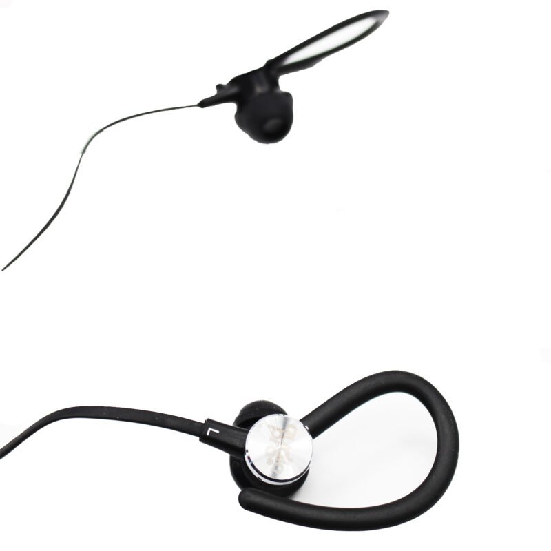 audifono audiopro in ear bt v4.2 deportivos, control de llamada y volumen. black