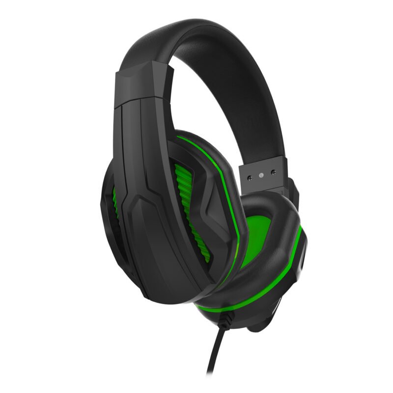 audifono audiopro gamer jack 3.5 para ps4, xbox, pc, nintendo switch, green.