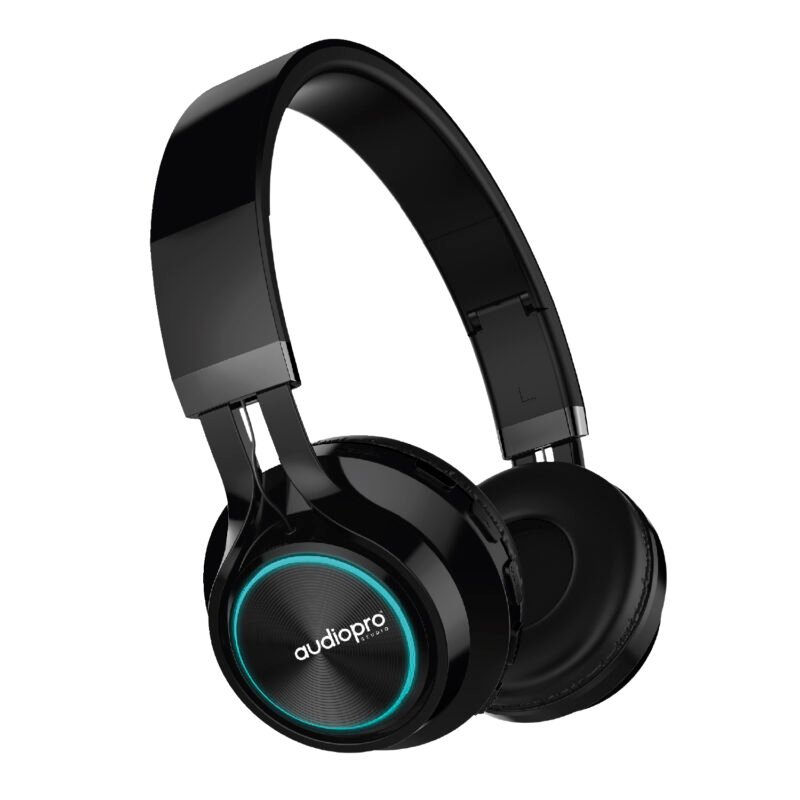 audifono headband con bt/fm/tf/aux. black — vista 2