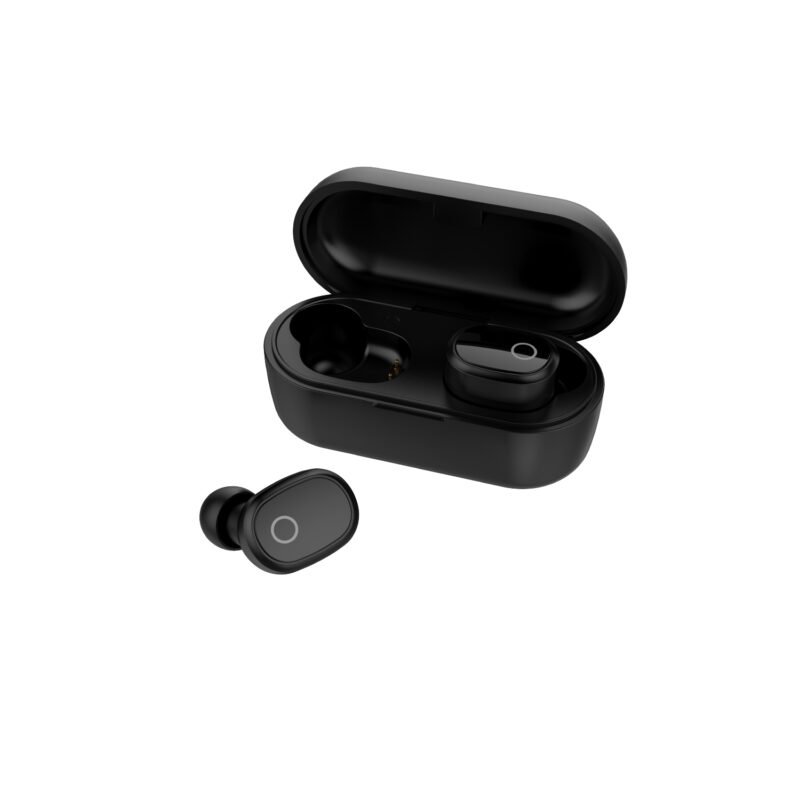 audifono twins audiopro bt/v4.1.ultra ligero, black — vista 2