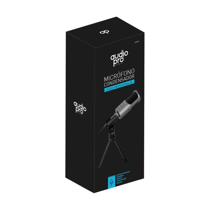 microfono audiopro condensador home studio usb para streaming/podcast/juegos online/karaoke — vista 3