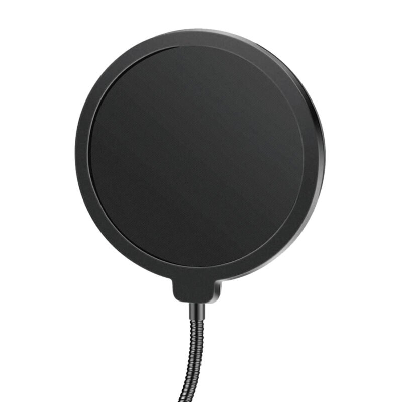 filtro anti pop audiopro para microfonos de grabacion, soporte giratorio 360° — vista 2