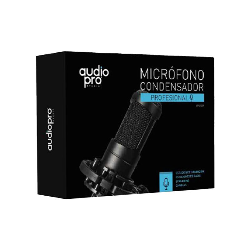 microfono audiopro condensador profesional home studio usb — vista 2
