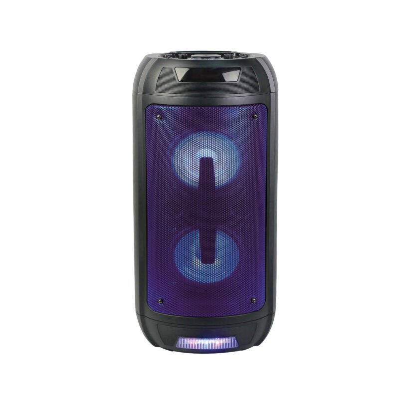 parlante portatil bt con entrada sd/usb/ radio fm. black