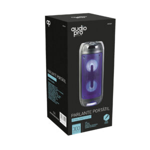 parlante portatil bt con entrada sd/usb/ radio fm. black