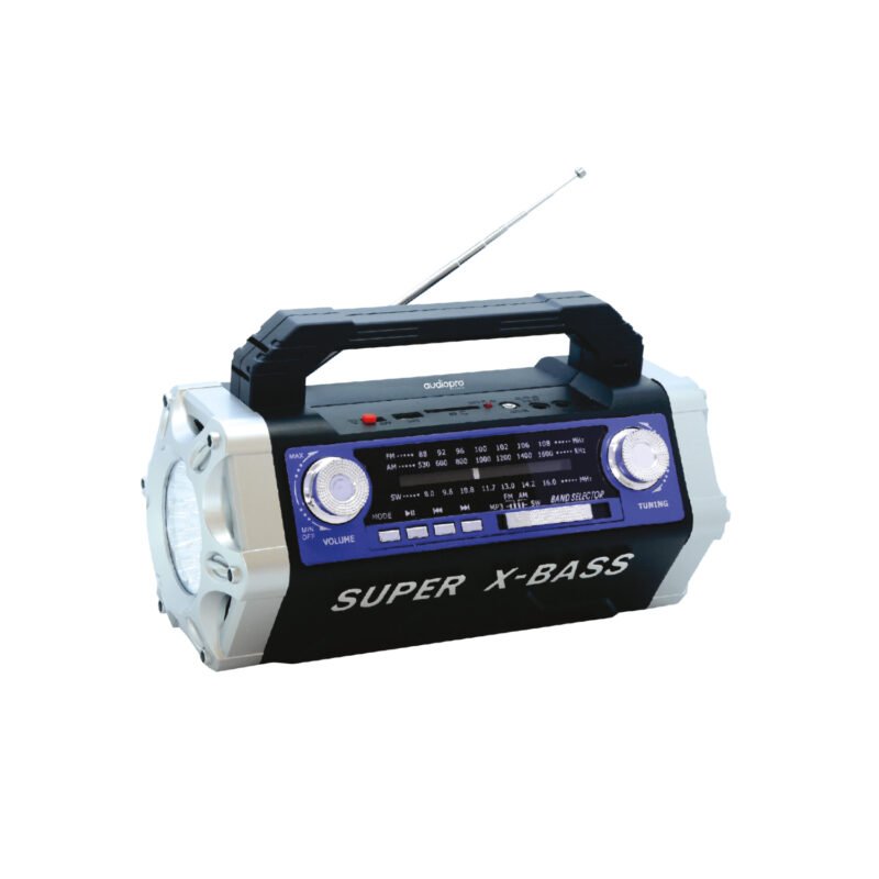 radio audiopro retro portatil. bt/ recargable.