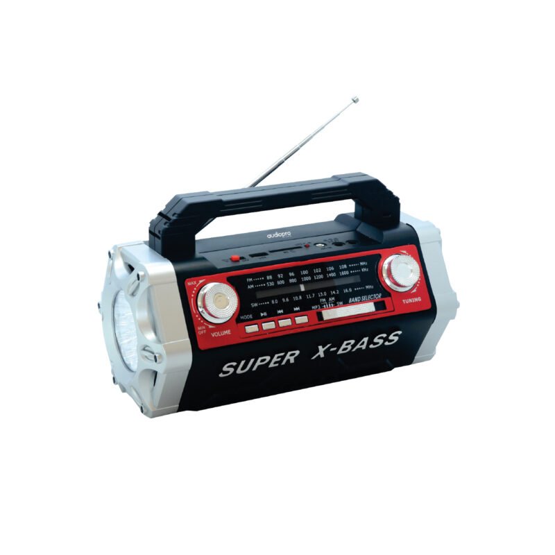 radio audiopro retro portatil. bt/ recargable.