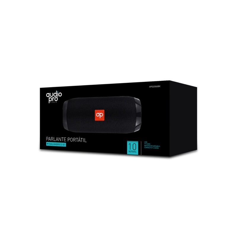 parlante audiopro portatil / bt /usb/sd/ blue — vista 2