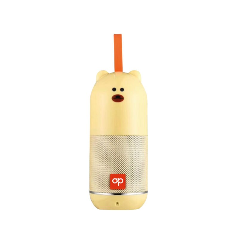 parlante audiopro portatil / bt /usb/sd/ light yellow
