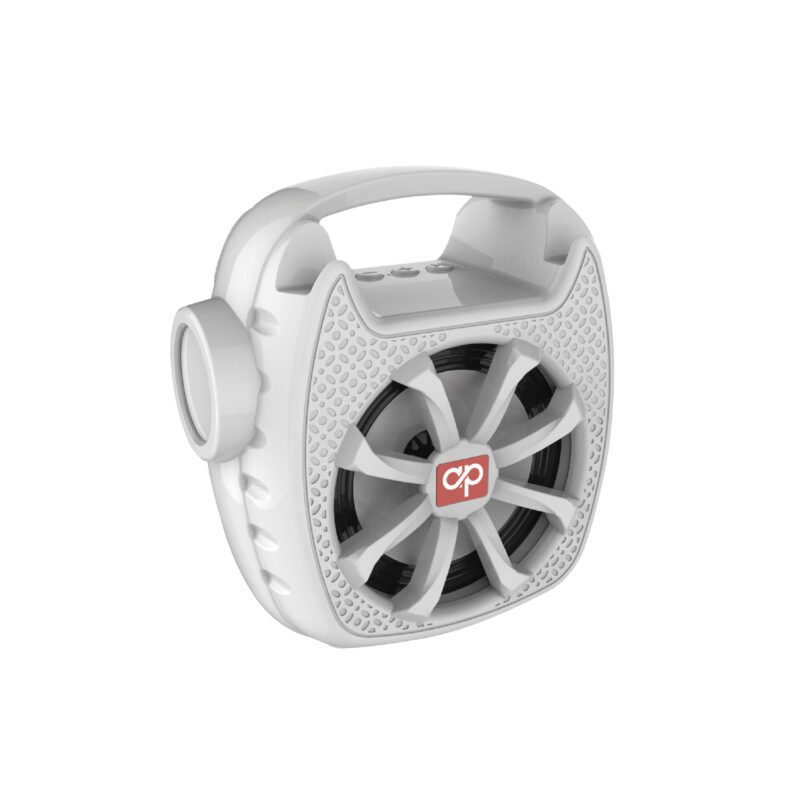radio audiopro linterna recargable fm usb sd. con linterna,white