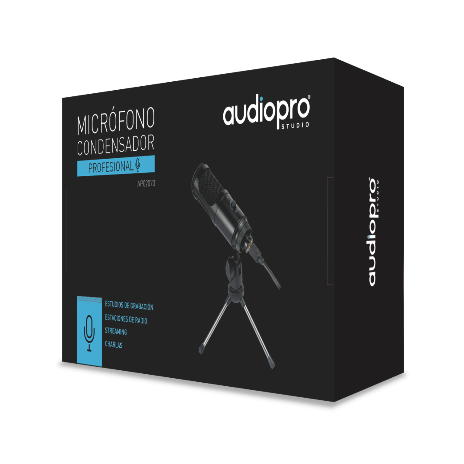 microfono audiopro tipo condensador profesional home studio microfono audiopro tipo condensador profesional home studio