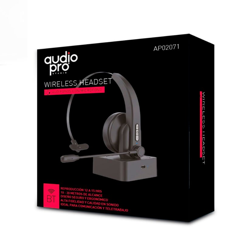 audifono audiopro bt v5.0 call center — vista 5