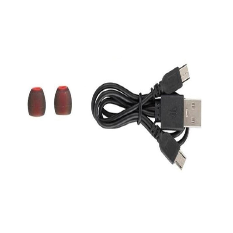 audifono in ear bt v4.2 deportivos. red — vista 2
