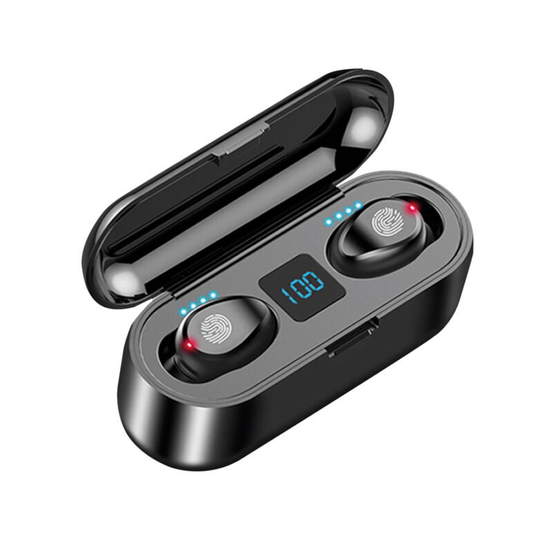 audifono audiopro bt v5.0 manos libres, microfono hd, touch, black