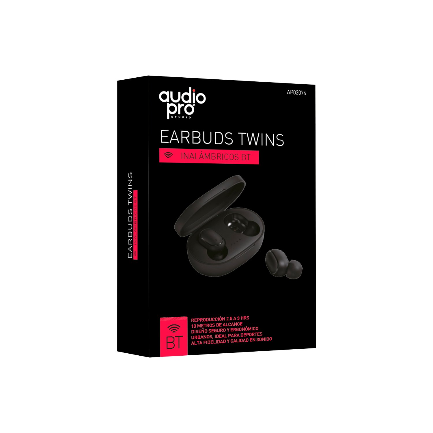 audifono audiopro bt v5.0 manos libres, black. audifono audiopro bt v5.0 manos libres, black.