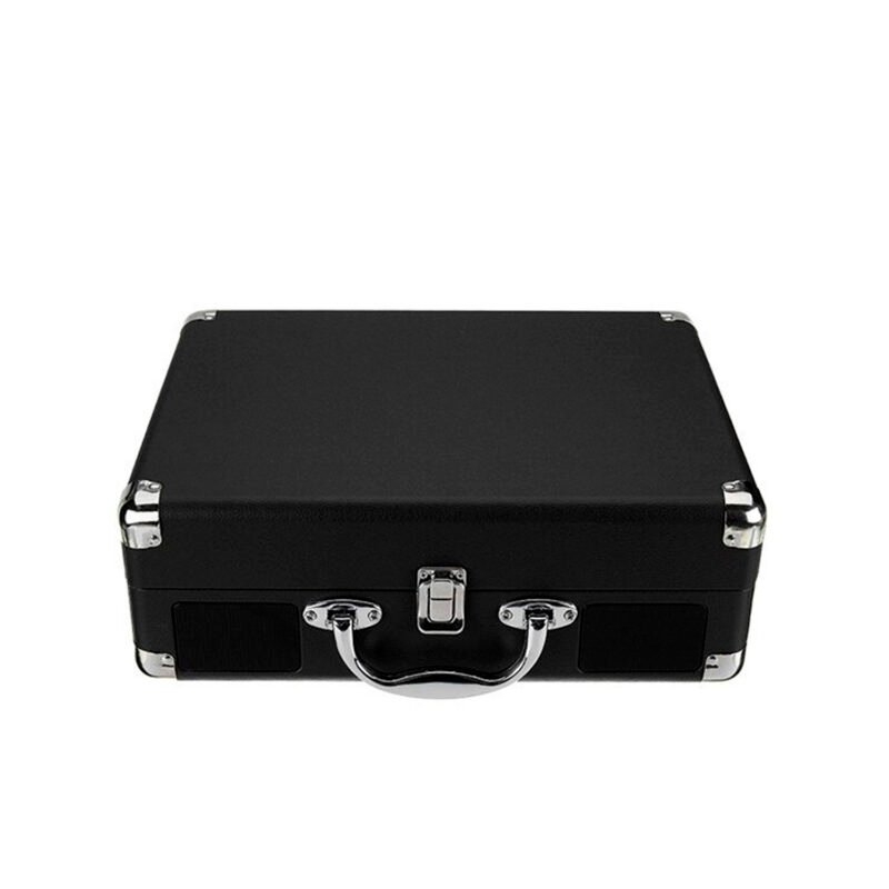 tocadiscos audiopro maleta bt con altavoces 3 velocidades — vista 5