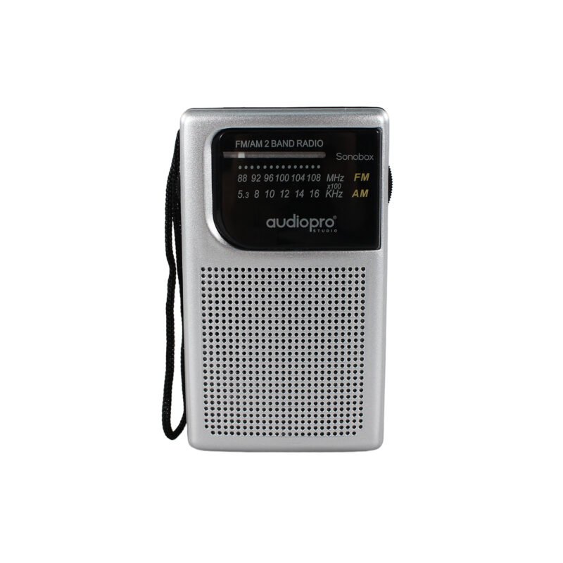 radio audiopro fm portatil de bolsillo, sintonizador/antena telescopica/toma de audifonos. — vista 8
