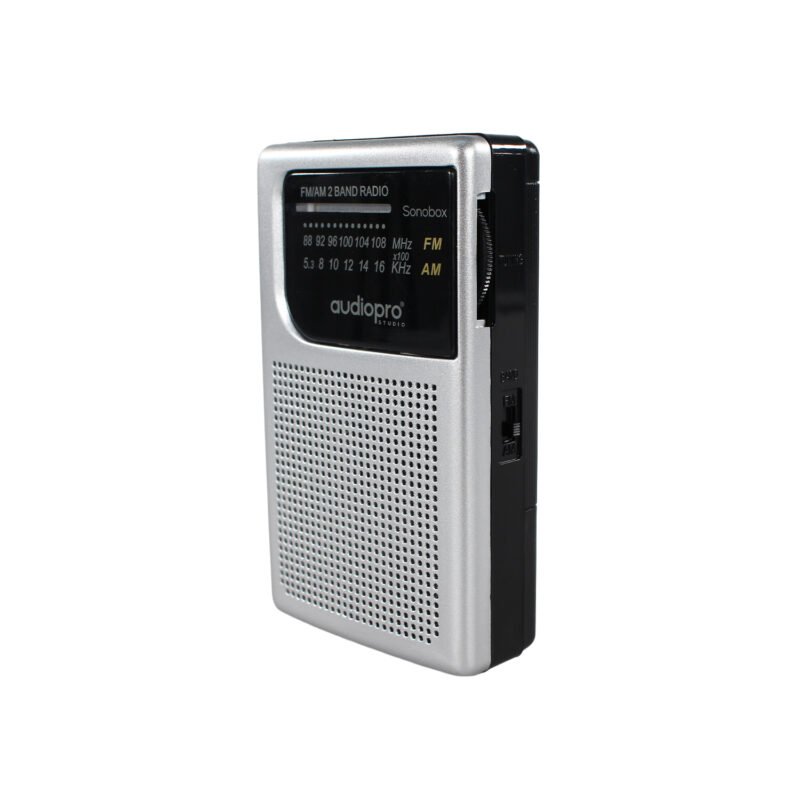 radio audiopro fm portatil de bolsillo, sintonizador/antena telescopica/toma de audifonos. — vista 10