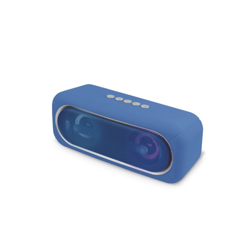 parlante audiopro tws portatil bt con entrada sd/usb/aux rgb blue — vista 2