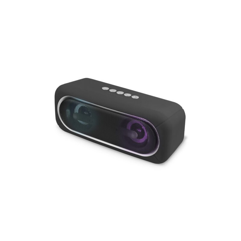 parlante audiopro tws portatil bt con entrada sd/usb/aux rgb black — vista 2