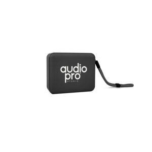 parlante audiopro portatil inalambrico 3w bt/sd/radio usb, alcance 15mts black