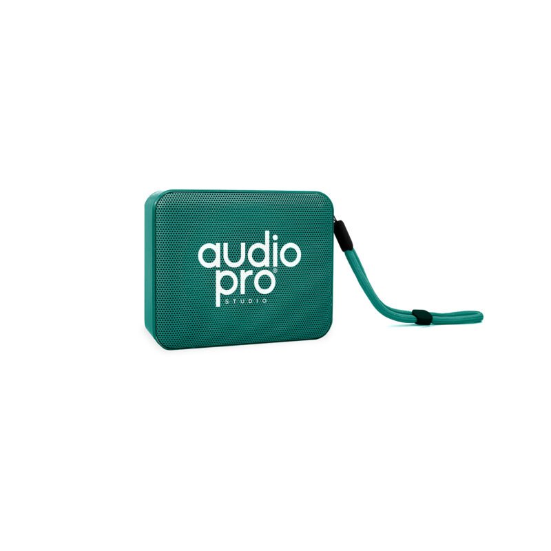 parlante audiopro portatil inalambrico 3w bt/sd/radio usb, alcance 15mts green