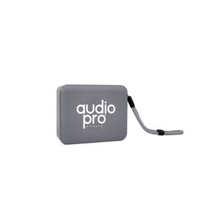 parlante audiopro portatil inalambrico 3w bt/sd/radio usb, alcance 15mts silver