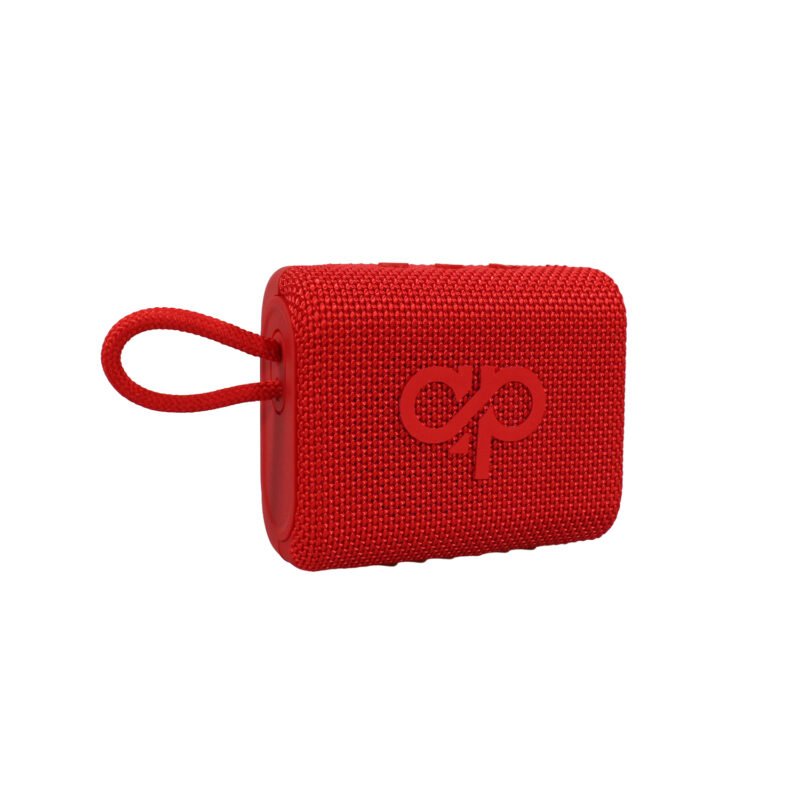 parlante audiopro portatil inalambrico 3w bt/sd/radio usb, alcance 15mts red