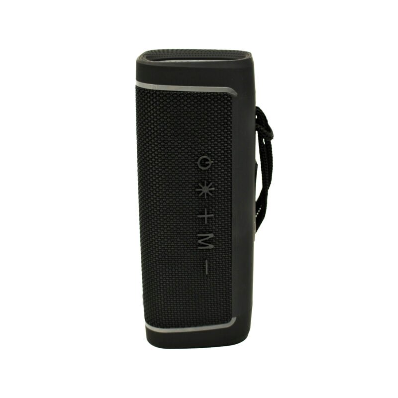 parlante audiopro led portatil inalambrico 10w bt/fm/line in/manos libres cable tipo c twins black — vista 3