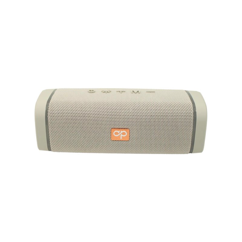 parlante audiopro led portatil inalambrico 10w bt/fm/line in/manos libres cable tipo c twins grey