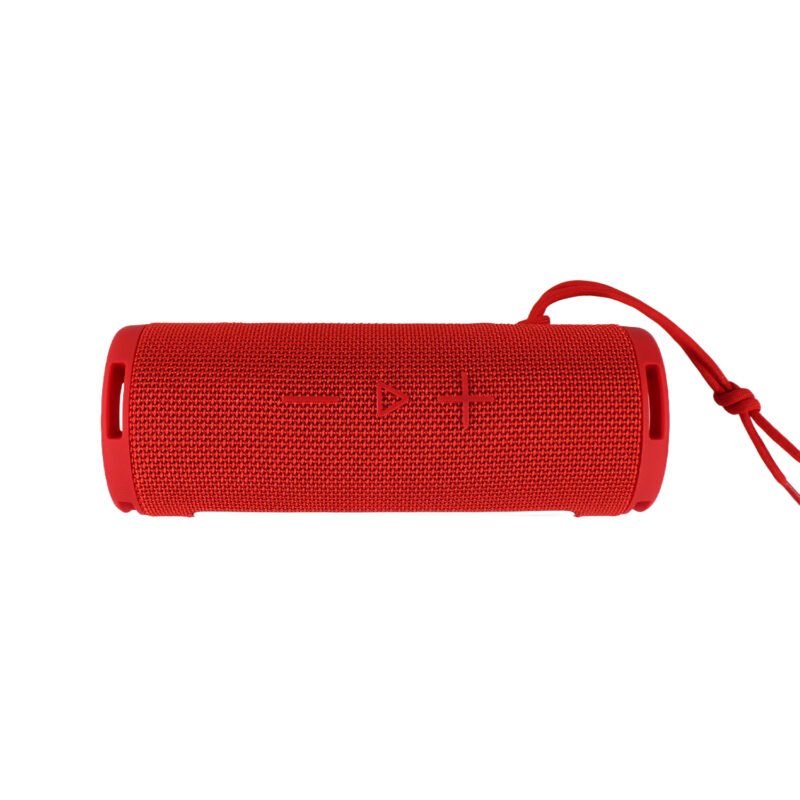 parlante audiopro led portatil inalambrico 10w bt/fm/line in/manos libres cable tipo c twins red — vista 8