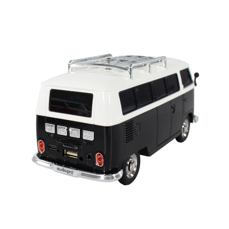 parlante audiopro bus combi portatil con entrada bt/sd/usb/fm/ dual connect entre mismo modelo. black — vista 8