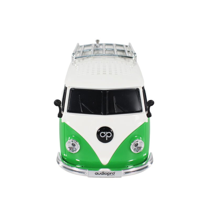 parlante audiopro bus combi portatil con entrada bt/sd/usb/fm/ dual connect entre mismo modelo. green — vista 5