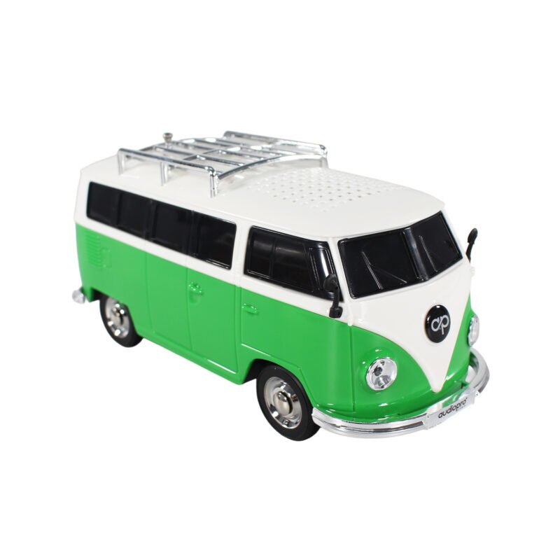 parlante audiopro bus combi portatil con entrada bt/sd/usb/fm/ dual connect entre mismo modelo. green — vista 6