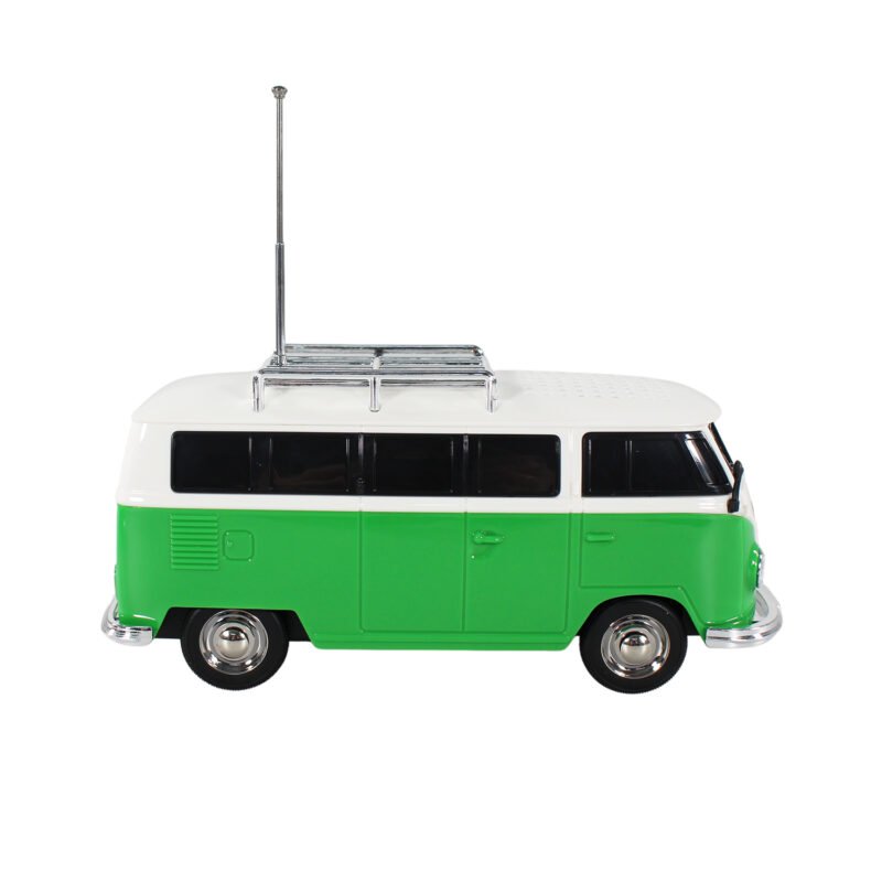 parlante audiopro bus combi portatil con entrada bt/sd/usb/fm/ dual connect entre mismo modelo. green — vista 7