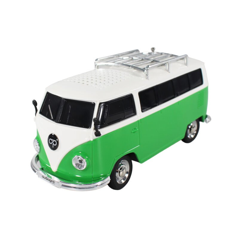 parlante audiopro bus combi portatil con entrada bt/sd/usb/fm/ dual connect entre mismo modelo. green — vista 9